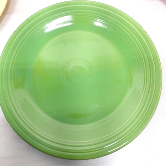 4 Fiesta Fiestaware Multi Color 10.5” Inch Dinner Plates Homer Laughlin. - Picture 7 of 12